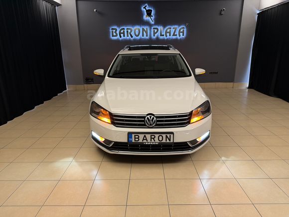 Baron'dan 2013vw passat variant 1.6tdi bmt comfort dsg cam tavan