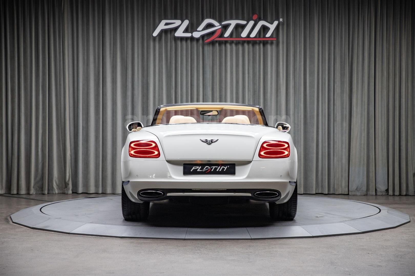 Galeriden Bentley Continental GTC 2012 Model İstanbul 125.588 km Beyaz 5