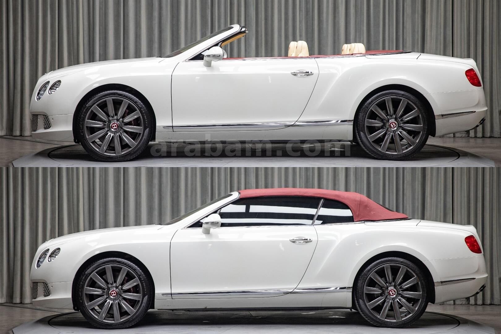 Galeriden Bentley Continental GTC 2012 Model İstanbul 125.588 km Beyaz 3