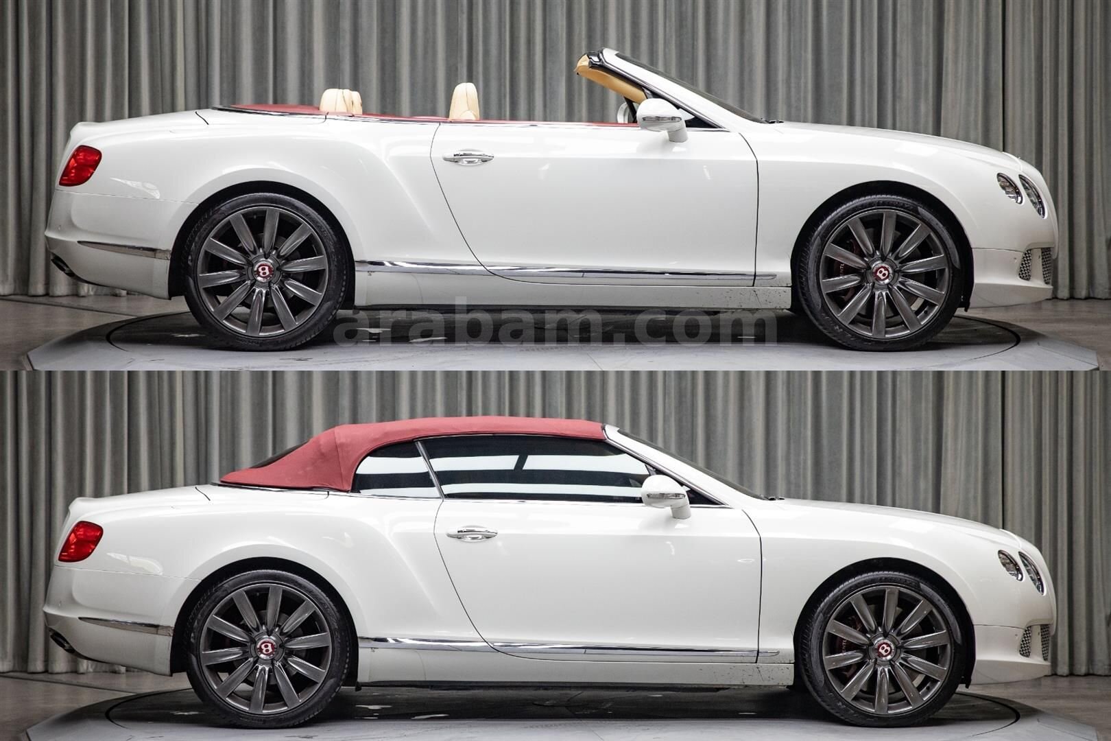 Galeriden Bentley Continental GTC 2012 Model İstanbul 125.588 km Beyaz 7