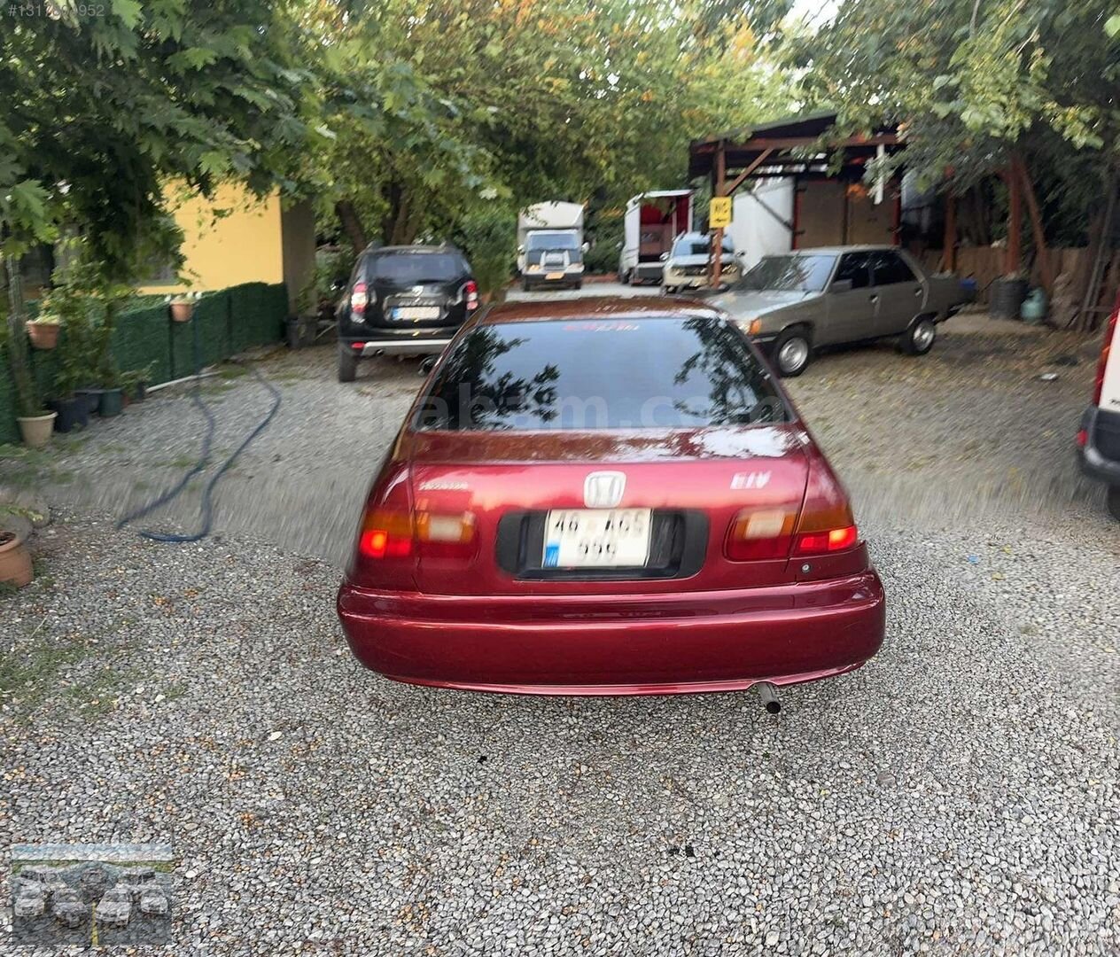 Galeriden Honda Civic 1.5 EX 1993 Model Muğla 310.000 km Bordo 5