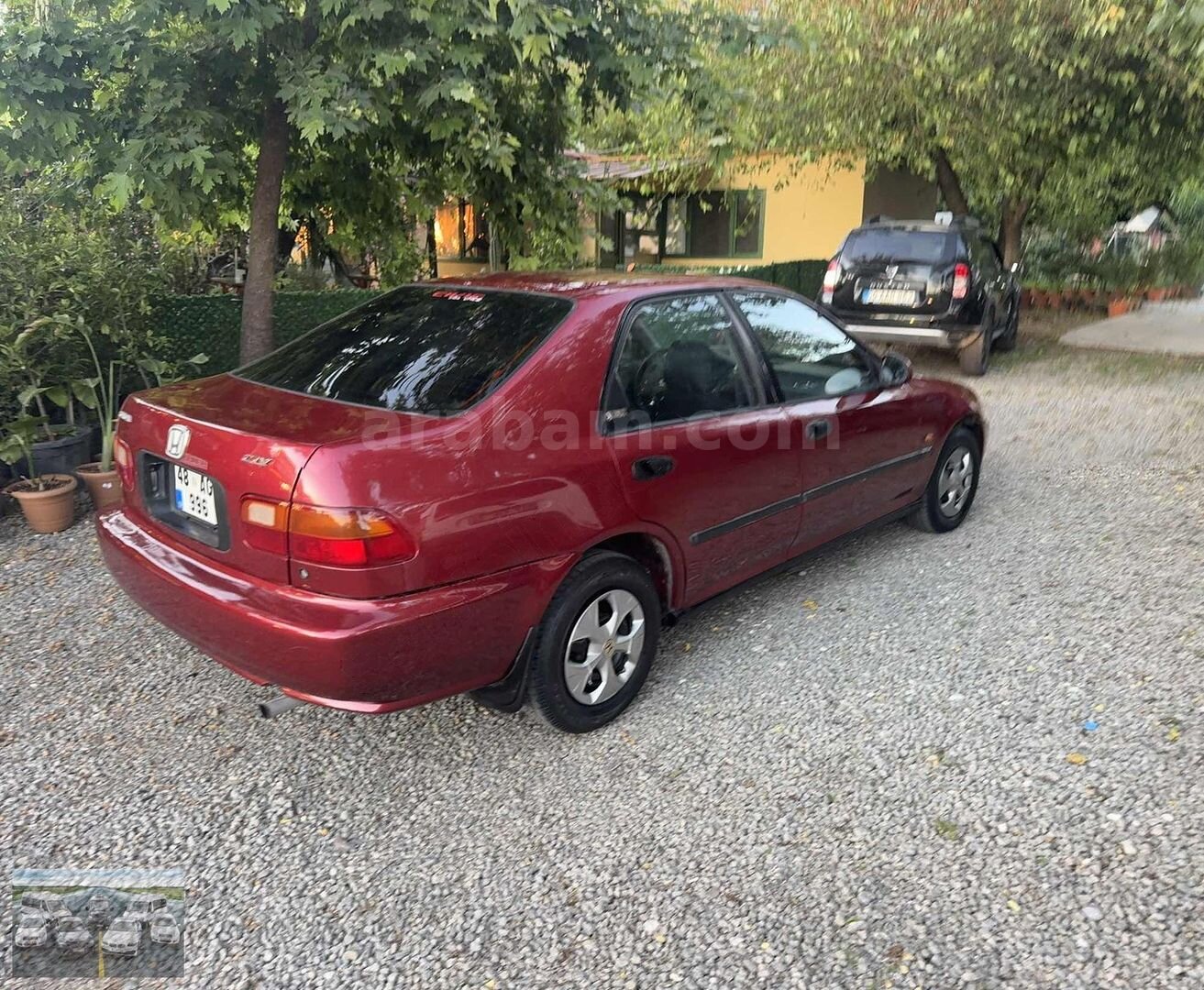 Galeriden Honda Civic 1.5 EX 1993 Model Muğla 310.000 km Bordo 4