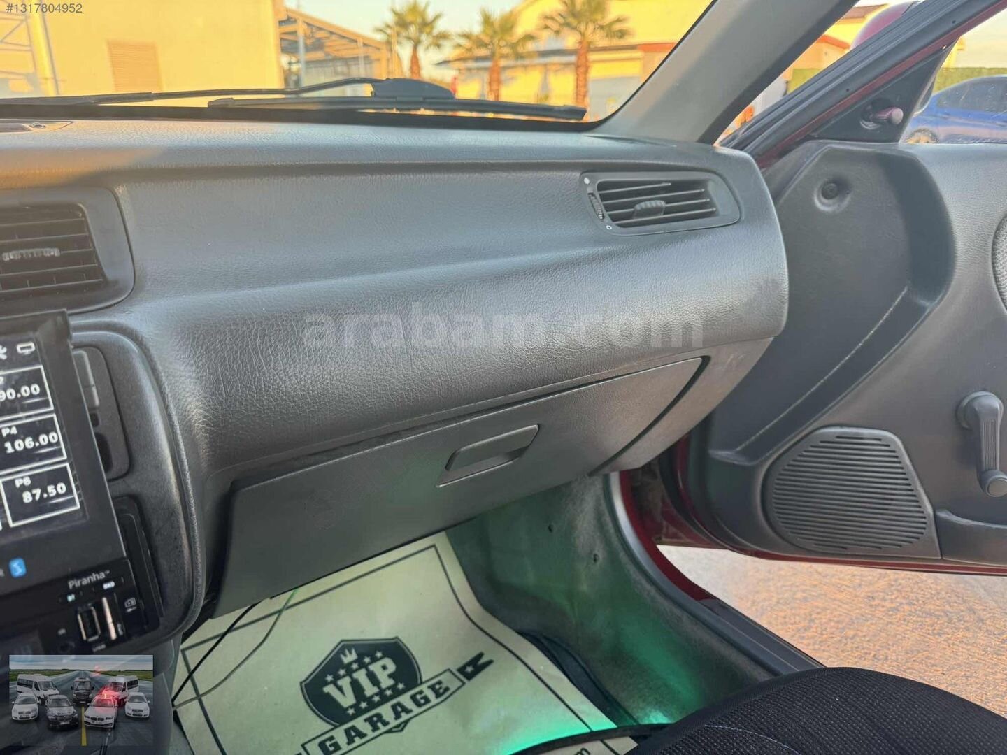Galeriden Honda Civic 1.5 EX 1993 Model Muğla 310.000 km Bordo 7