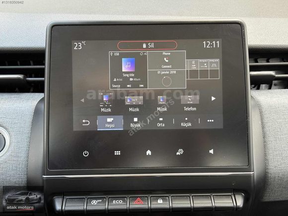 ATAK MOTORS'DAN 2025 CLIO EVOLUTION X-TRONIC 18.000 KM'DE