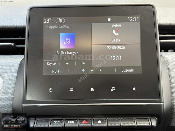 ATAK MOTORS'DAN 2025 CLIO EVOLUTION X-TRONIC 18.000 KM'DE