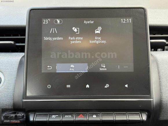 ATAK MOTORS'DAN 2025 CLIO EVOLUTION X-TRONIC 18.000 KM'DE