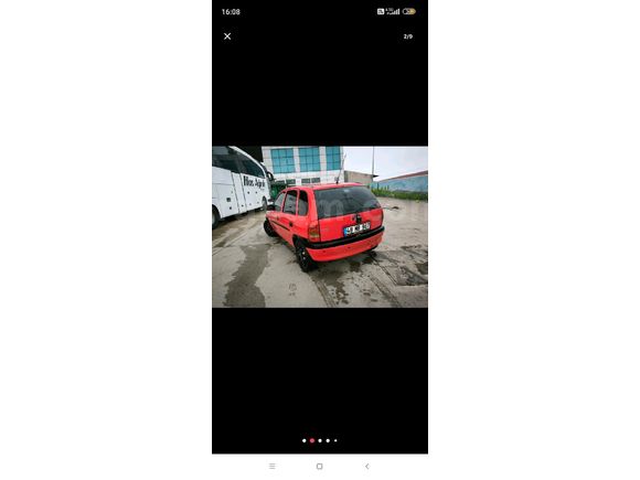 memurdan Sahibinden Opel Corsa 1.4 GLS 1999 Model