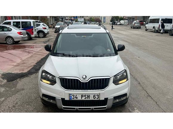 Cam Tavan+DSG  Skoda Yeti 1.6 TDI Ambition Greenline 2014 Model Ankara