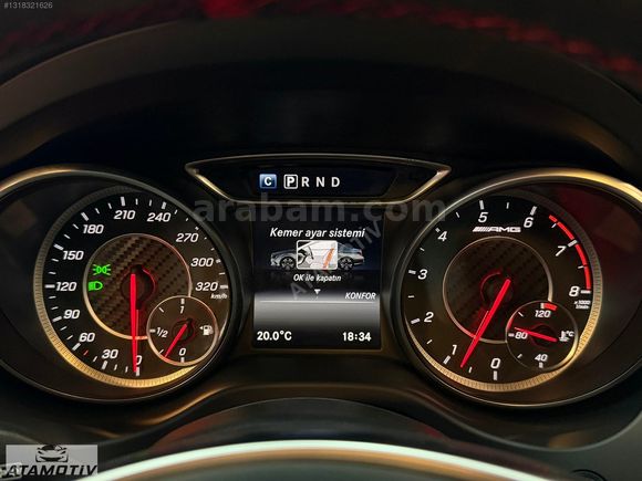 CLA45 PERFORMANS+AMG DYNAMIC PLUS+RACE MODU+RECARO+ELK AMORTİSÖR