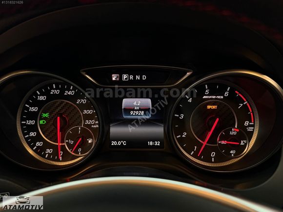 CLA45 PERFORMANS+AMG DYNAMIC PLUS+RACE MODU+RECARO+ELK AMORTİSÖR