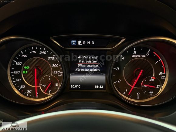 CLA45 PERFORMANS+AMG DYNAMIC PLUS+RACE MODU+RECARO+ELK AMORTİSÖR