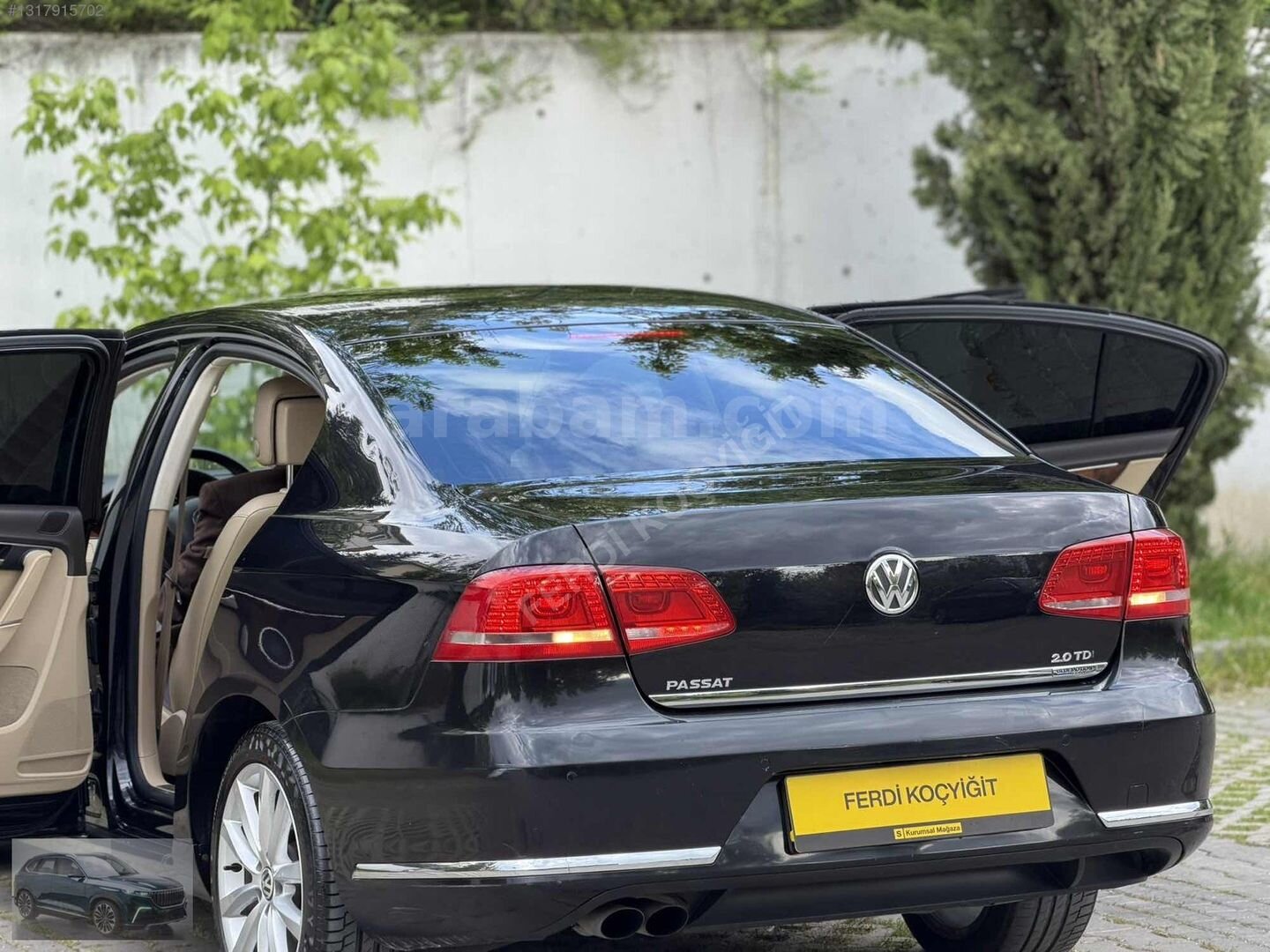 Galeriden Volkswagen Passat 2.0 TDi BlueMotion Highline 2014 Model Ankara 236.000 km Siyah 7
