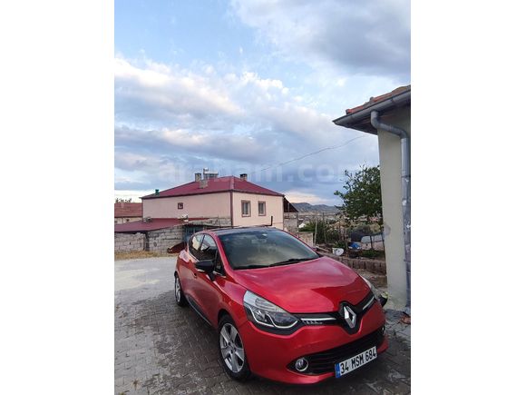 Sahibinden Renault Clio 1.2 Icon 2014 Model  137.000 km Kırmızı