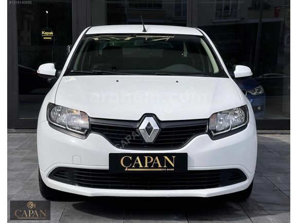 ÇAPAN OTO RENAULT SYMBOL 2016 ÇKŞLI BOYASIZ TRAMERSİZ 87.000 KM