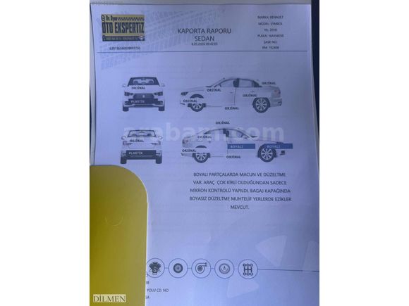 2018 SYMBOL 192,000KM 1,5 DİZEL 90HP