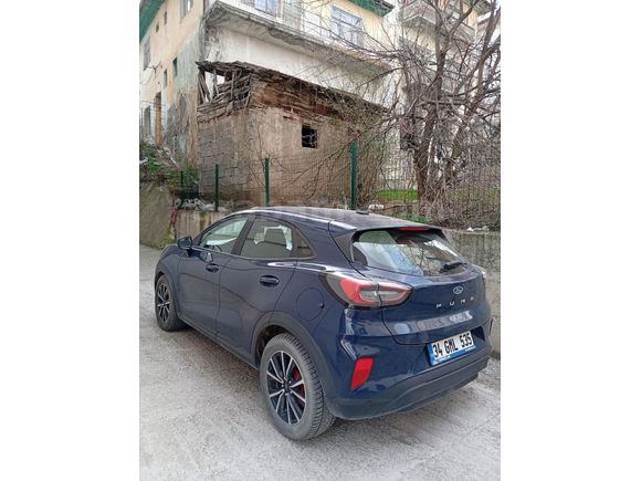 Sahibinden Ford Puma 1.0 EcoBoost Style 2023 Model Tokat 27.000 km Mavi (metalik)