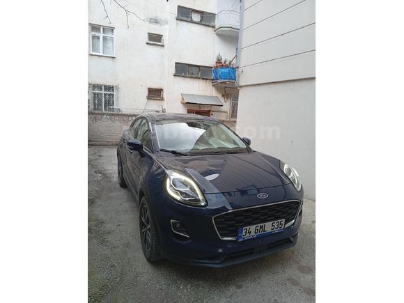 Sahibinden Ford Puma 1.0 EcoBoost Style 2023 Model Tokat 27.000 km Mavi (metalik)