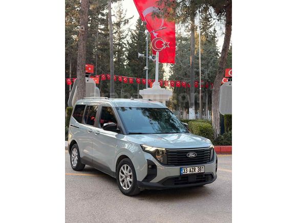 Sahibinden Ford Tourneo Courier 1.5 EcoBlue Titanium 2024 Model Mersin kaktüs gri
