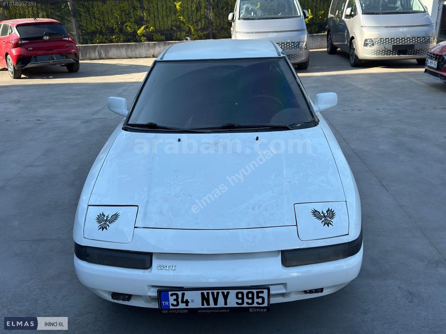 Galeriden Mazda 323 1.3 1992 Model İstanbul 203.000 km Beyaz 3