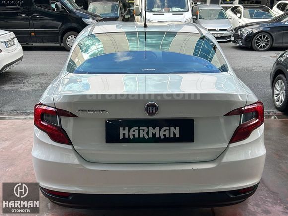 HARMAN'DAN_GENİŞ EKRAN+2022 EGEA EASY ÇELİK JANTLI_129.000 KM'DE