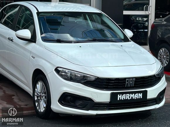 HARMAN'DAN_GENİŞ EKRAN+2022 EGEA EASY ÇELİK JANTLI_129.000 KM'DE