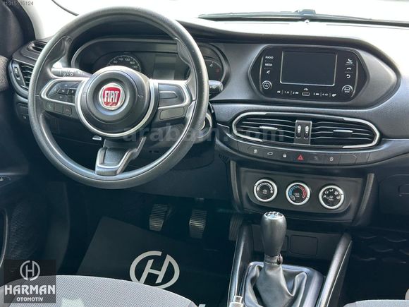 HARMAN'DAN_GENİŞ EKRAN+2022 EGEA EASY ÇELİK JANTLI_129.000 KM'DE