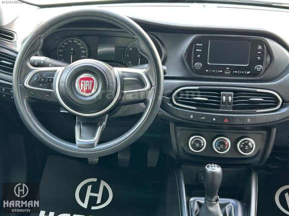 HARMAN'DAN_GENİŞ EKRAN+2022 EGEA EASY ÇELİK JANTLI_129.000 KM'DE