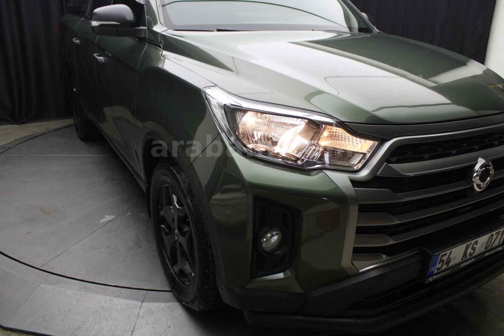 Galeriden KGM SsangYong Musso Grand 2.2 D Platinum Plus 2023 Model Sakarya 74.000 km Yeşil 2