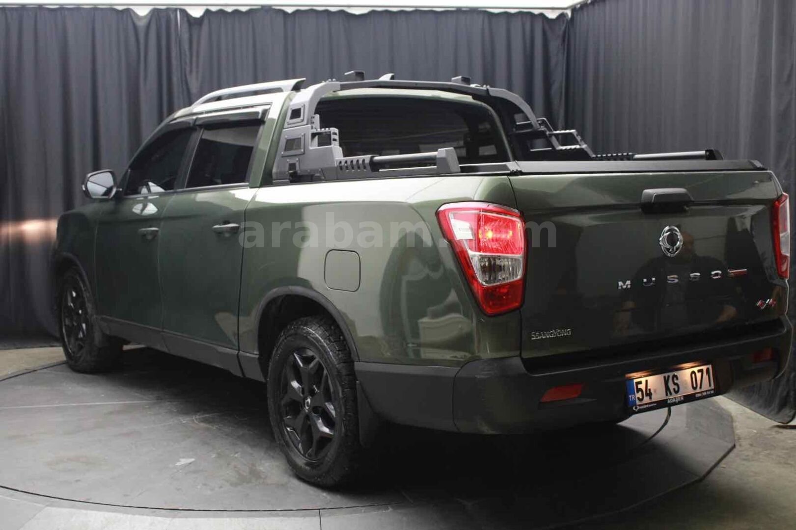 Galeriden KGM SsangYong Musso Grand 2.2 D Platinum Plus 2023 Model Sakarya 74.000 km Yeşil 6