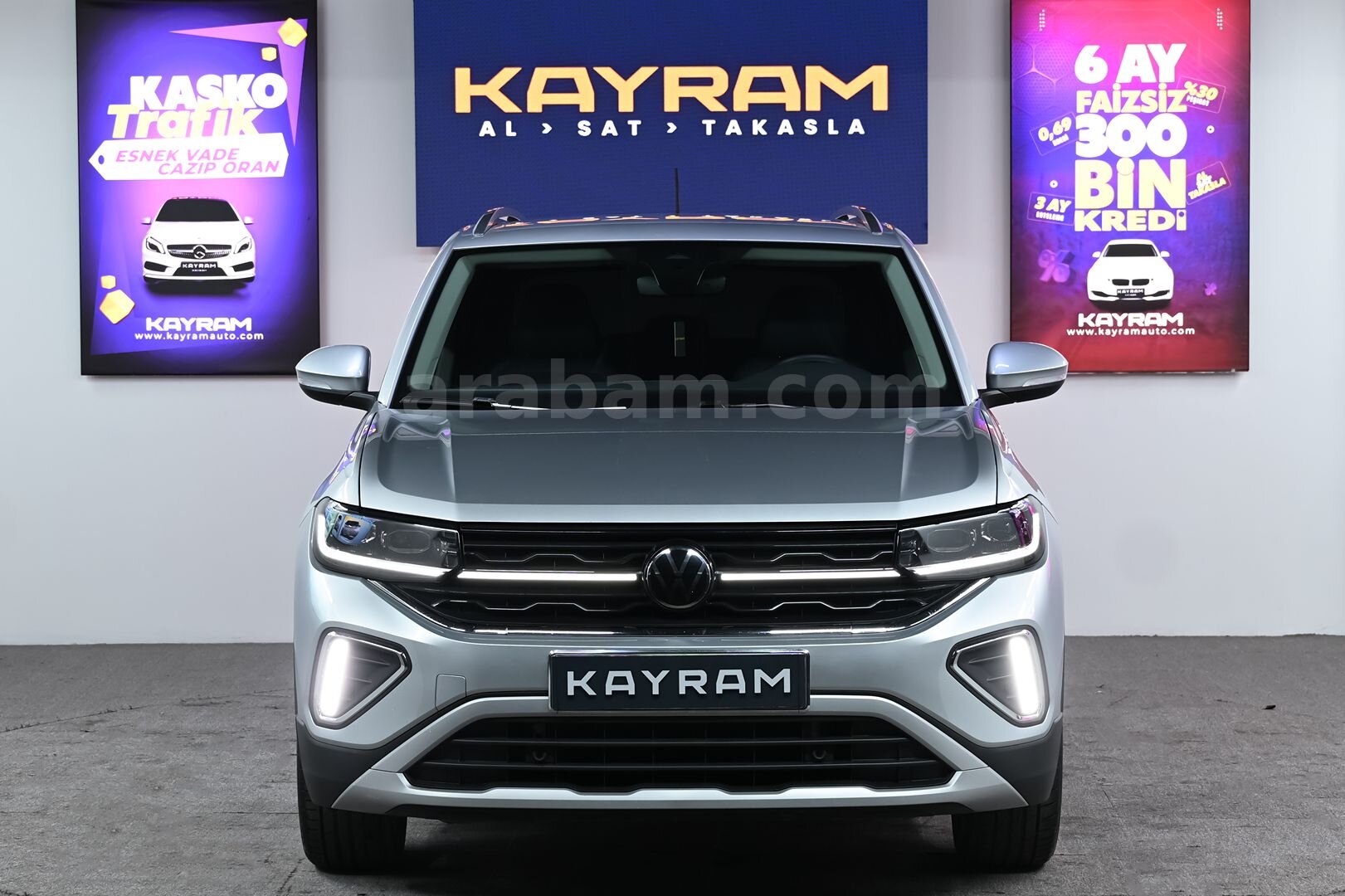 Galeriden Volkswagen T-Cross 1.0 TSI Style 2025 Model İstanbul 18.000 km Gri 2