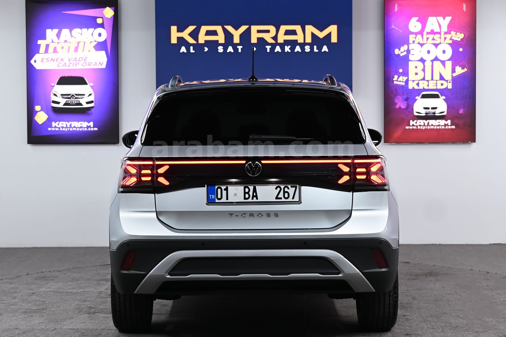 Galeriden Volkswagen T-Cross 1.0 TSI Style 2025 Model İstanbul 18.000 km Gri 5