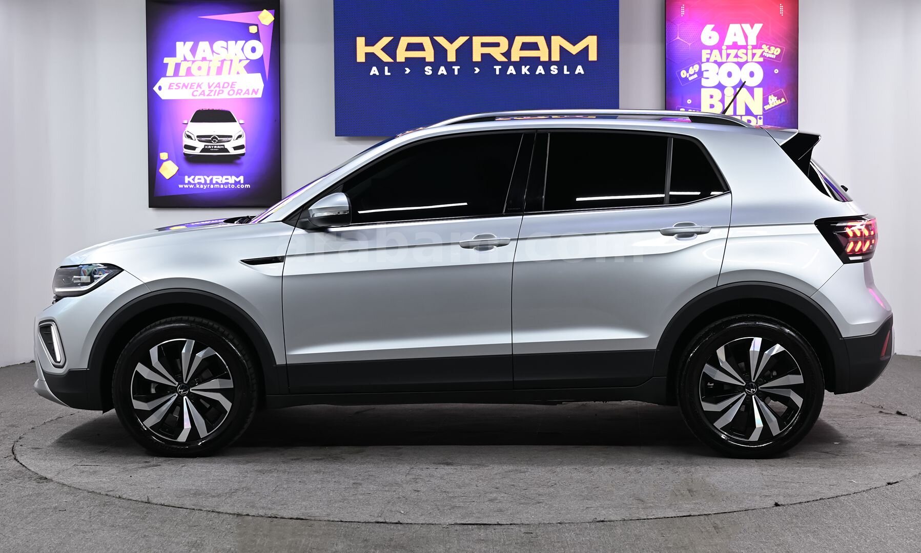 Galeriden Volkswagen T-Cross 1.0 TSI Style 2025 Model İstanbul 18.000 km Gri 7