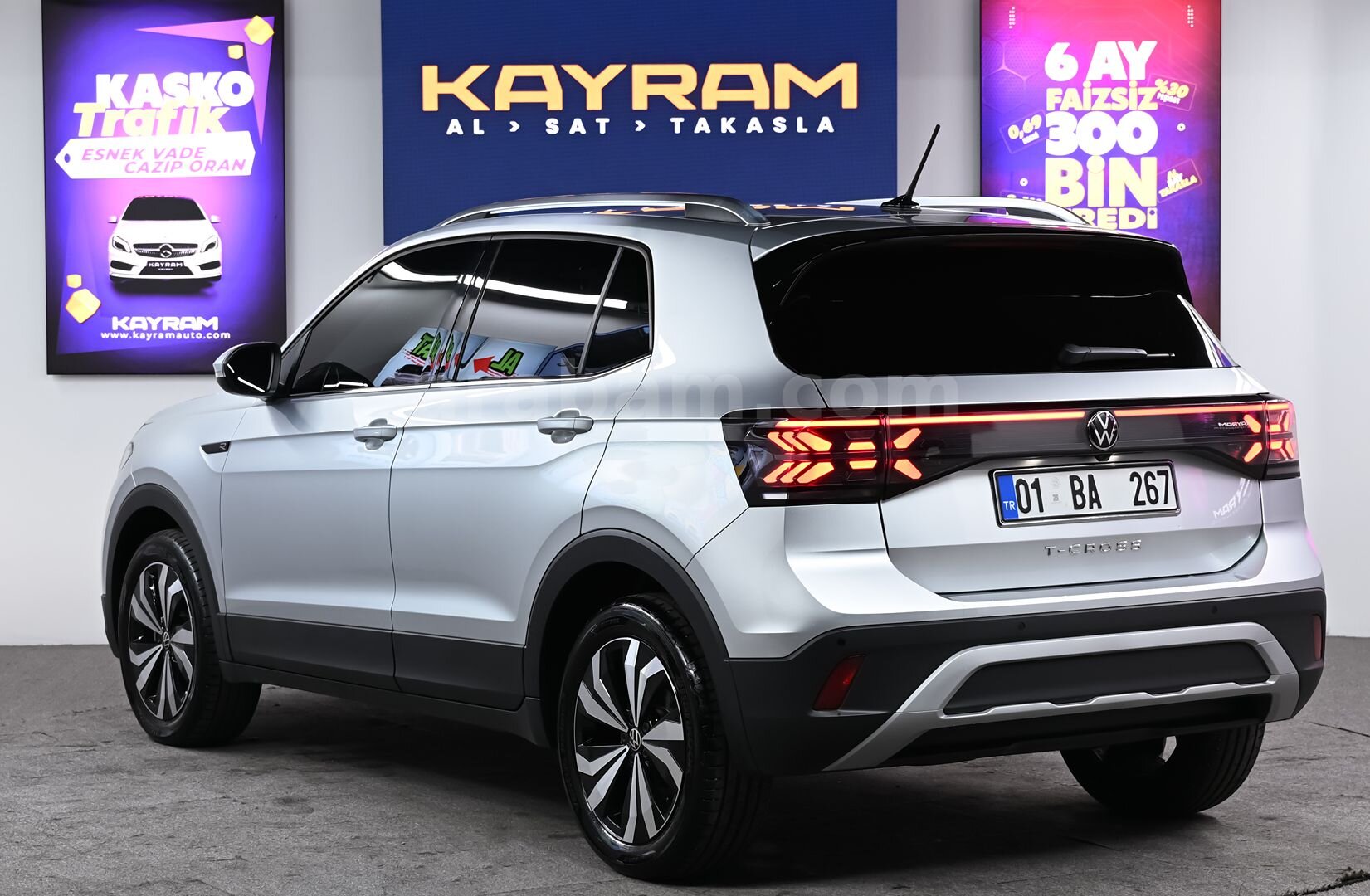 Galeriden Volkswagen T-Cross 1.0 TSI Style 2025 Model İstanbul 18.000 km Gri 6