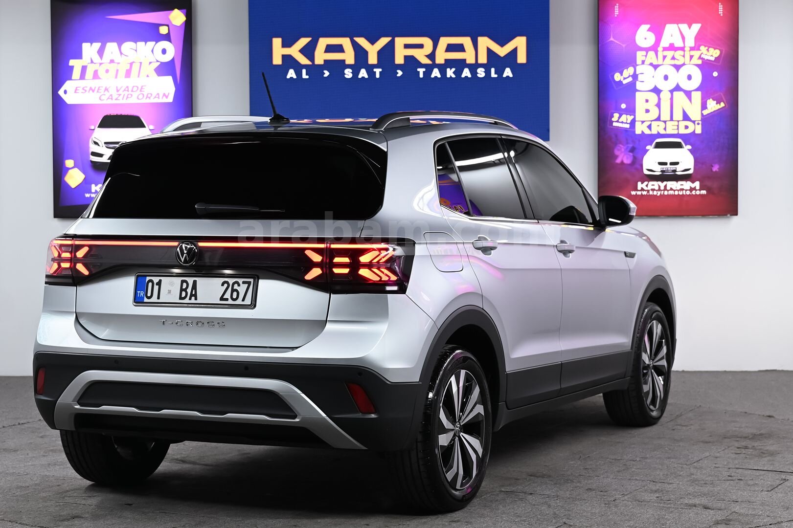 Galeriden Volkswagen T-Cross 1.0 TSI Style 2025 Model İstanbul 18.000 km Gri 4