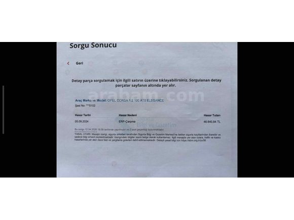 2023 CORSA OTOMATİK 30.BİN KM (ÇİFT RENK)