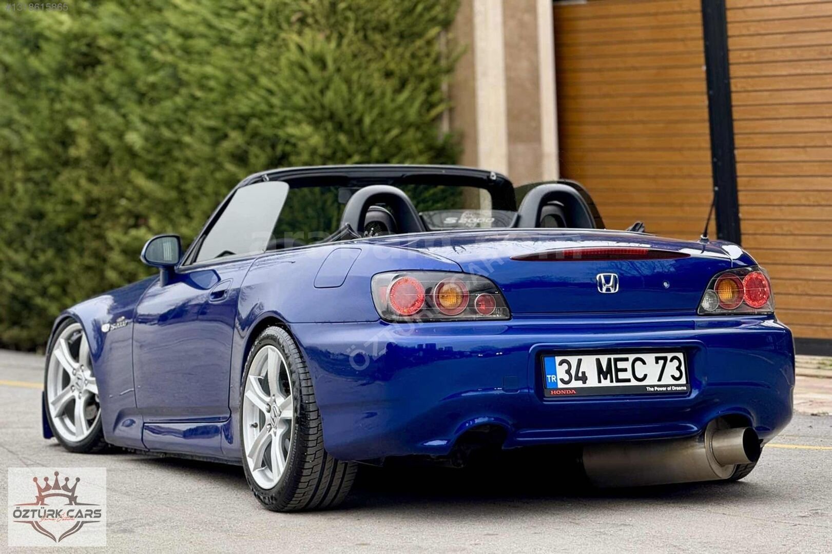 Galeriden Honda S2000 2.0 Vtec 2004 Model Ankara 138.000 km Mavi 5