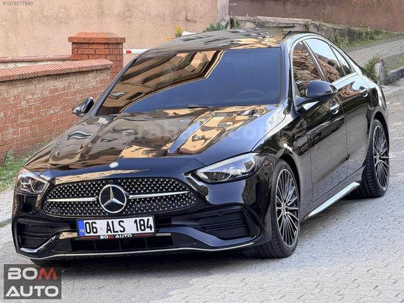 Bom Auto'2024 20.000KM AMG HASAR KAYITSIZ 19 JANT SİYAH/TABA..!!