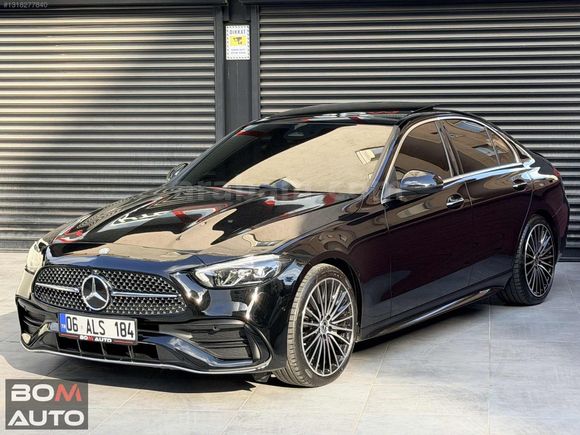 Bom Auto'2024 20.000KM AMG HASAR KAYITSIZ 19 JANT SİYAH/TABA..!!