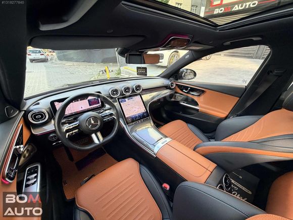 Bom Auto'2024 20.000KM AMG HASAR KAYITSIZ 19 JANT SİYAH/TABA..!!