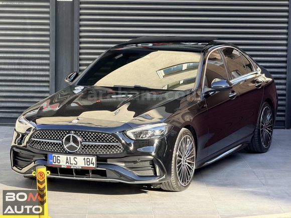 Bom Auto'2024 20.000KM AMG HASAR KAYITSIZ 19 JANT SİYAH/TABA..!!