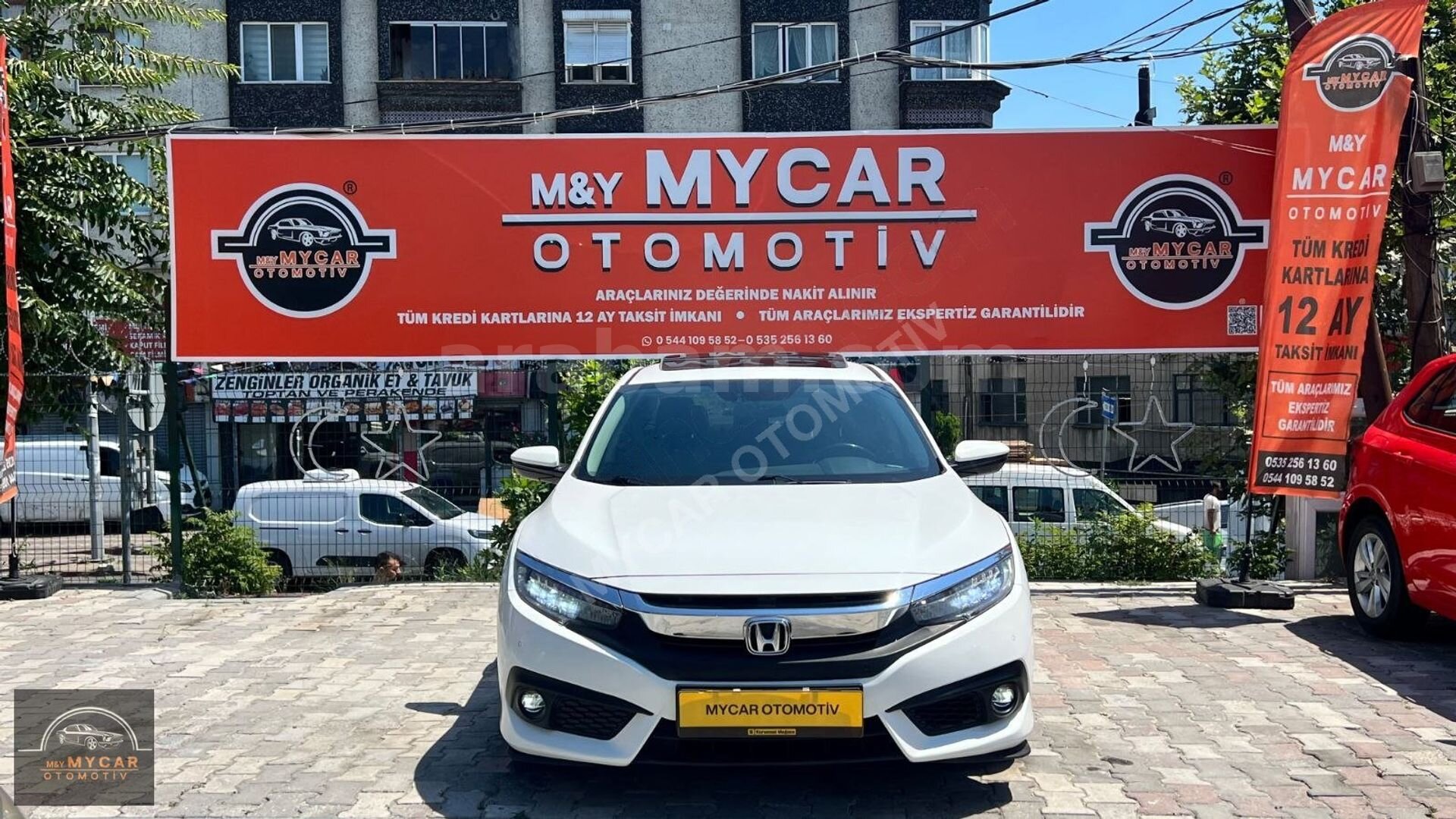Galeriden Honda Civic 1.6i DTEC Executive 2018 Model İstanbul 124.000 km Beyaz 2