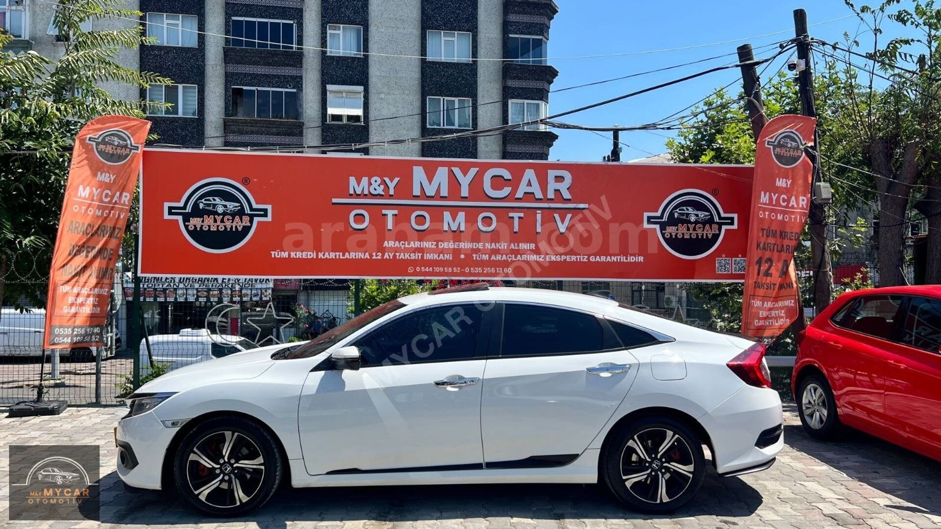 Galeriden Honda Civic 1.6i DTEC Executive 2018 Model İstanbul 124.000 km Beyaz 7