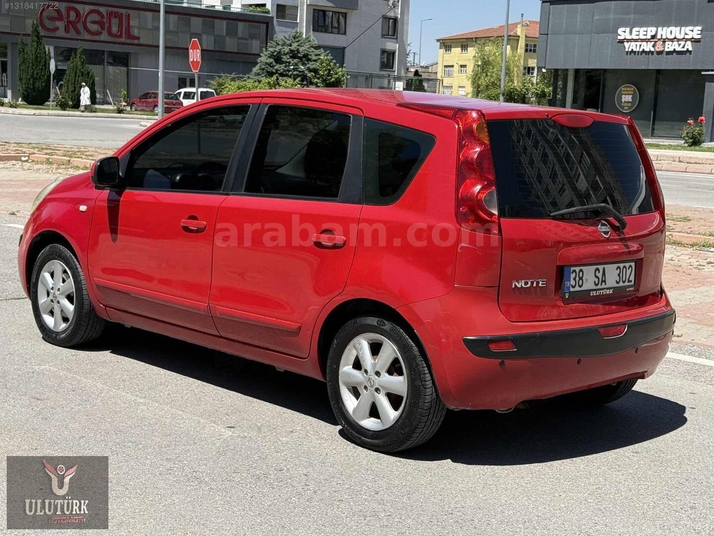 ULUTÜRK OTOMOTİVDEN 2007 NİSSAN NOTE 1.6 TEKNA LPG Lİ 1 PRÇ BOYA 7