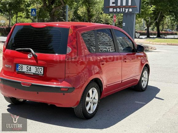 ULUTÜRK OTOMOTİVDEN 2007 NİSSAN NOTE 1.6 TEKNA LPG Lİ 1 PRÇ BOYA
