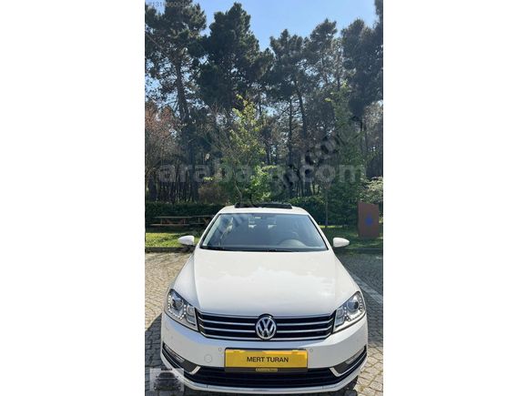 2012 PASSAT 1.6 TDİ DSG SANRUF KATLANIR LED 132.000 KMDE HATASIZ