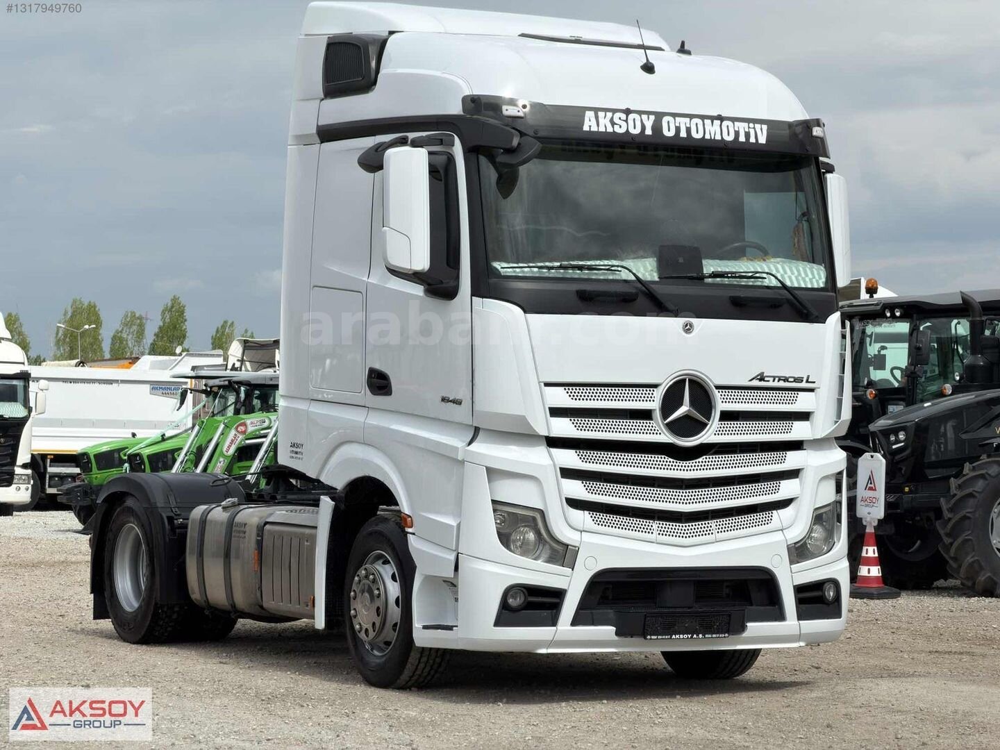 AKSOY'DAN 2022 MODEL MERCEDES-BENZ ACTROS 1848 L RET+A/C+BUZDOL