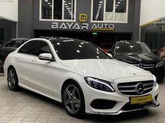 BAYAR'DAN MERCEDES C200 D AMG BEYAZ CAM TAVAN DİZEL OTOMATİK