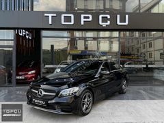 TOPÇU // 2020 MERCEDES C200D AMG 9G-TRONİC 160 HP--BOYASIZ--TABA