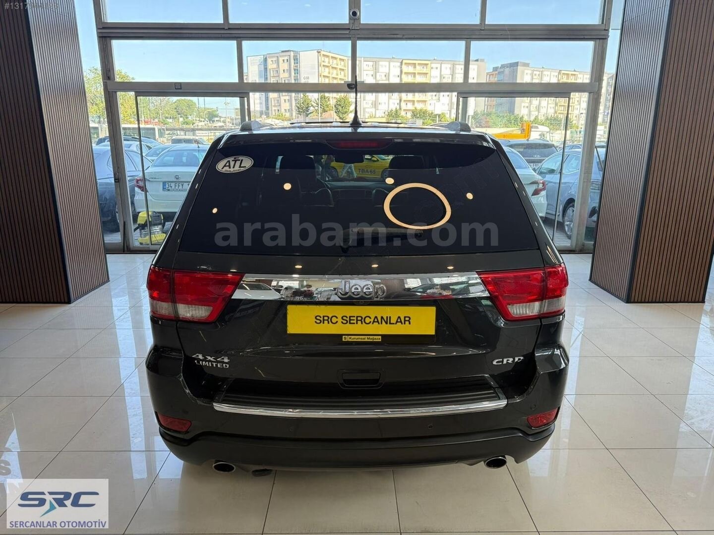 Galeriden Jeep Grand Cherokee 3.0 CRD Limited 2011 Model İstanbul 77.000 km Siyah 7