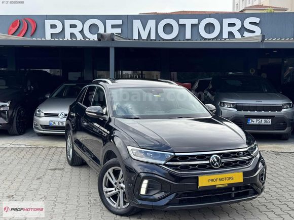 PROF MOTORS'DAN 2022 T-Roc 1.5 TSI R-Line DSG CAM TAVAN+ISITMA